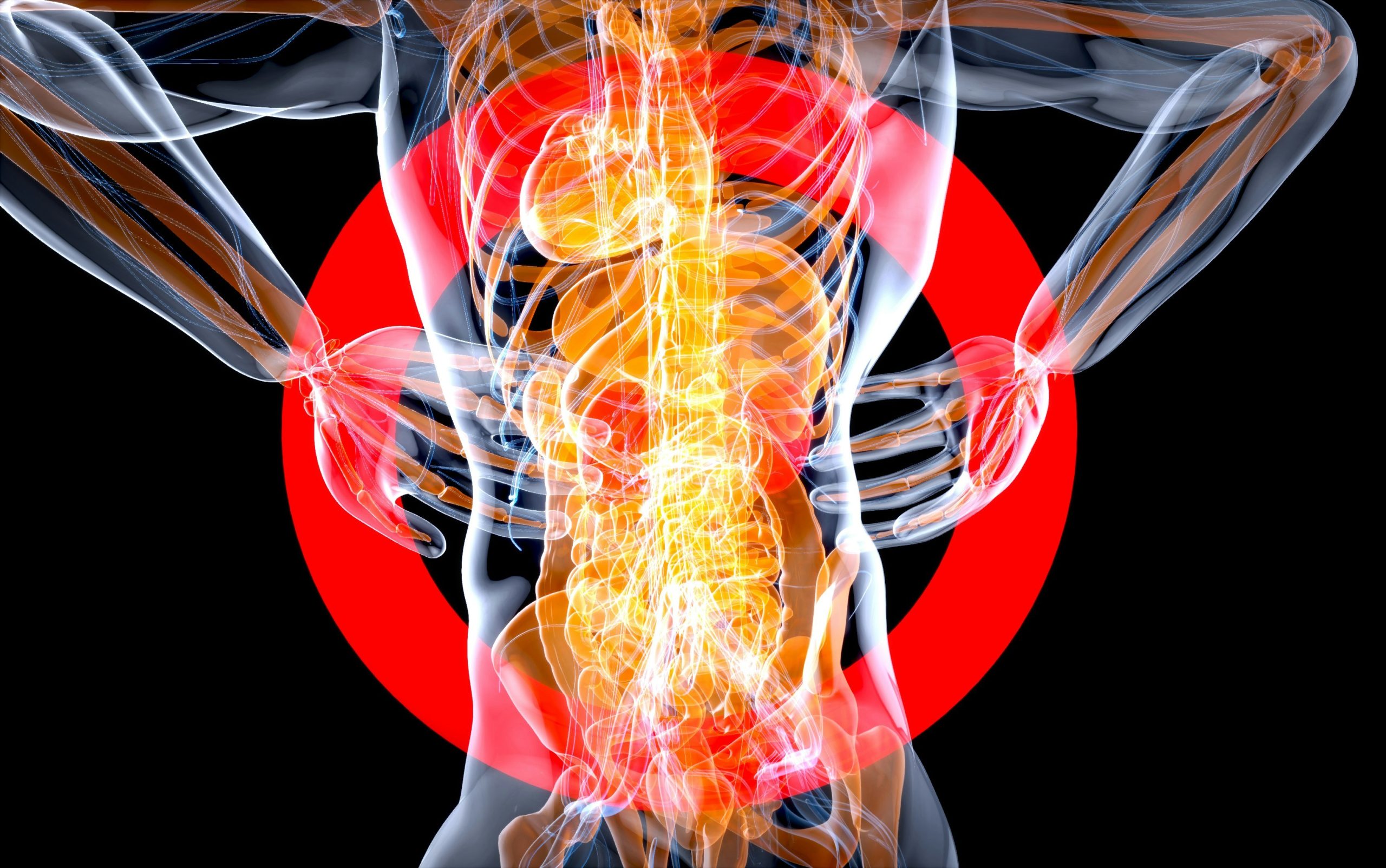 Infographic showing how stress impacts breathing patterns and leads to weight gain
