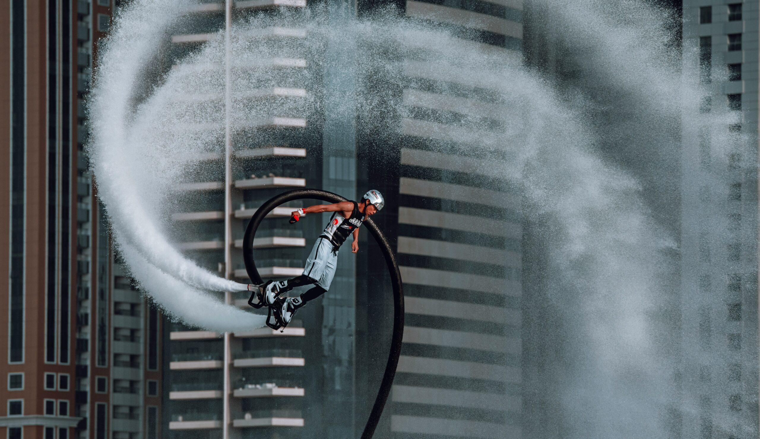 World Air Game back in 2015, Dubai Marina, UAE.